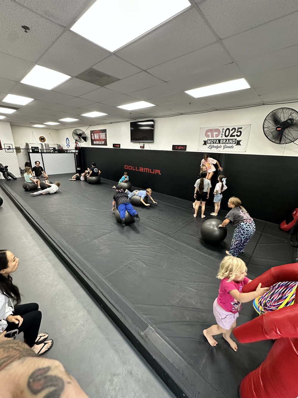 Kids on the mats at Trilogy Martial Arts in El Cajon